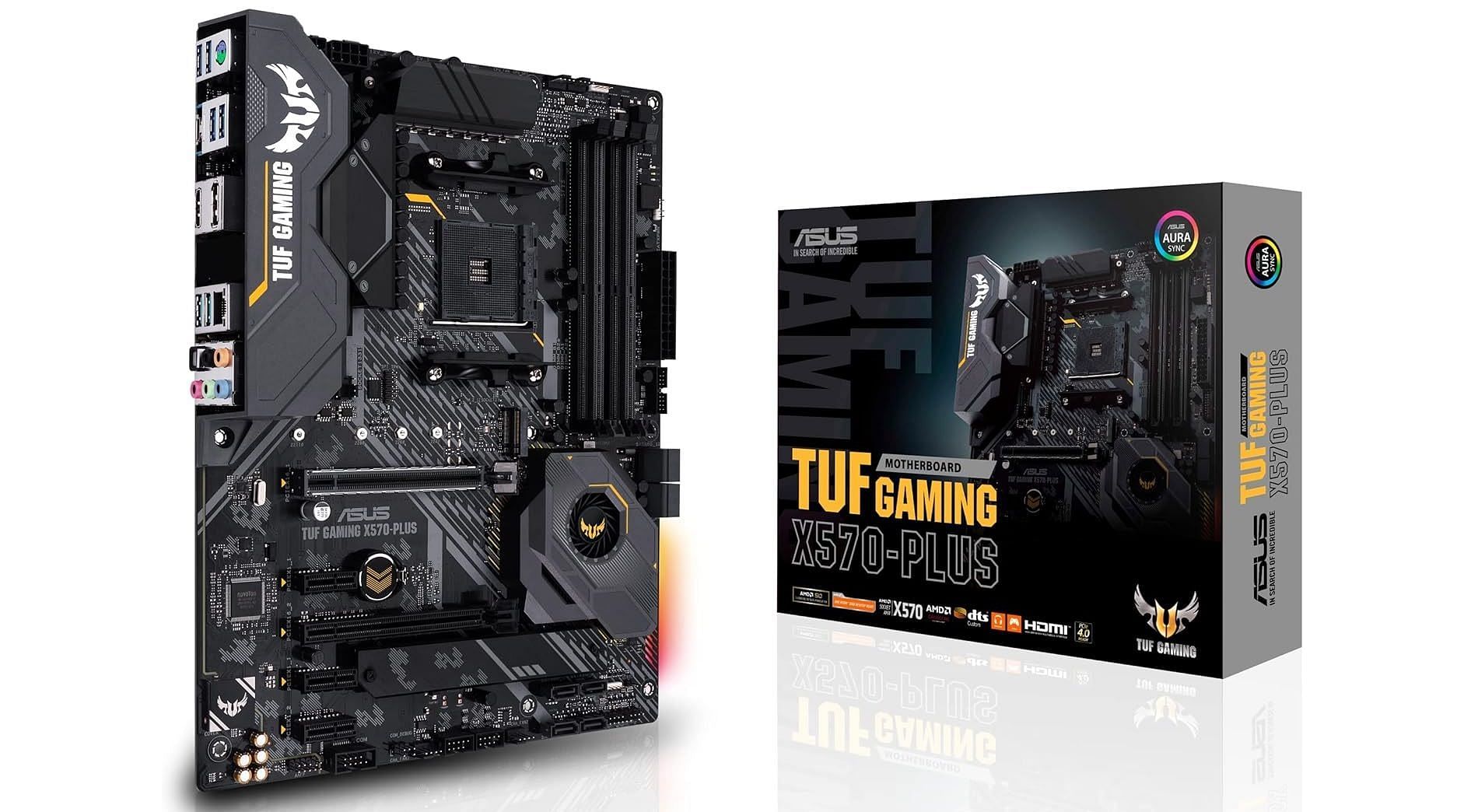 ASUS TUF Gaming X570-Plus motherboard (Image via ASUS)