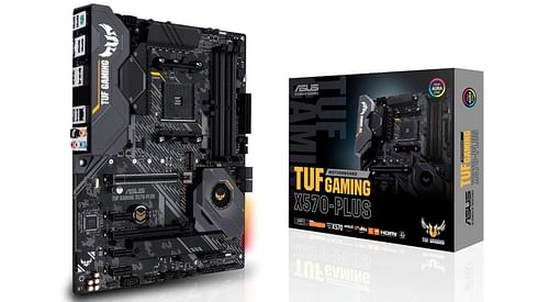 ASUS TUF Gaming X570-Plus motherboard (Image via ASUS)