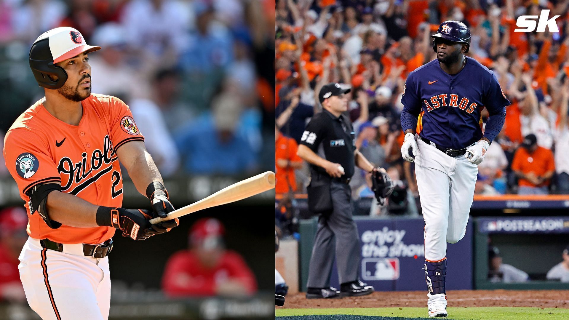 Anthony Santander and Yordan Alvarez are among the top names headlining today