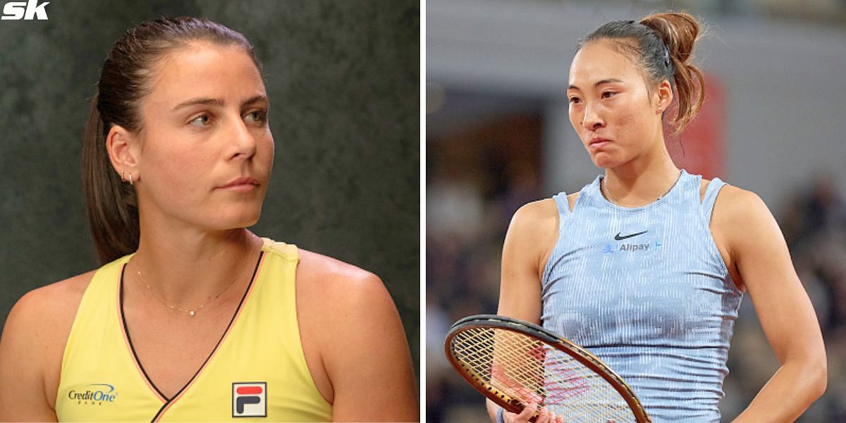 Emma Navarro (L) and Zheng Qinwen (R) [Image Source: Getty Images]