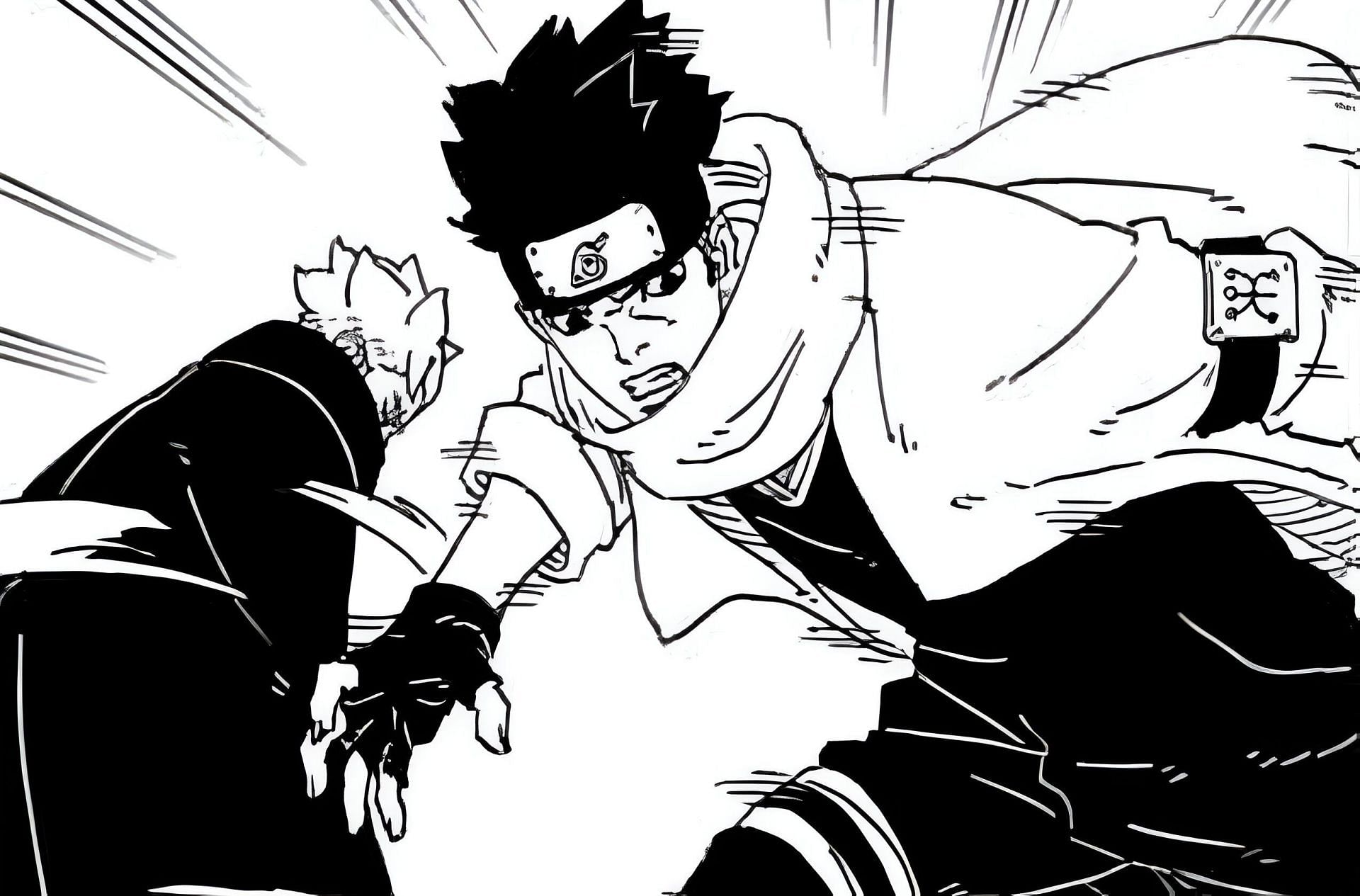 Konohamaru Sarutobi as seen in Boruto: Two Blue Vortex (Image via Shueisha)