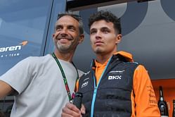 Lando Norris’ father reposts “date night” video of McLaren driver on track