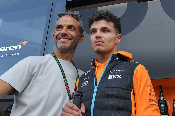 Lando Norris’ father reposts “date night” video of McLaren driver on track
