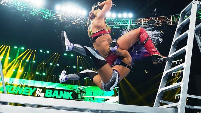 "I'm alive" - Popular WWE Superstar shares message after seemingly suffering major injury at Money in the Bank