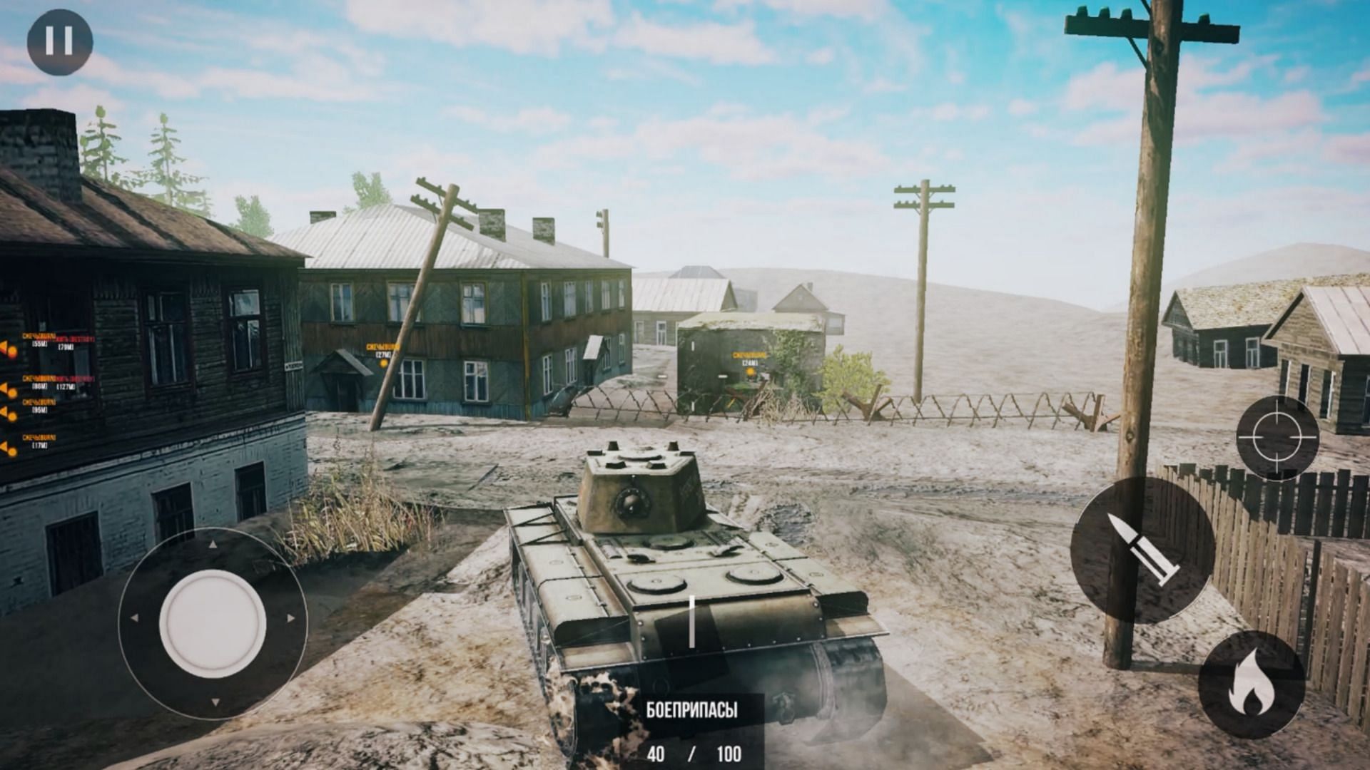 Use a Tank in Europe Front (Image via MOAB)