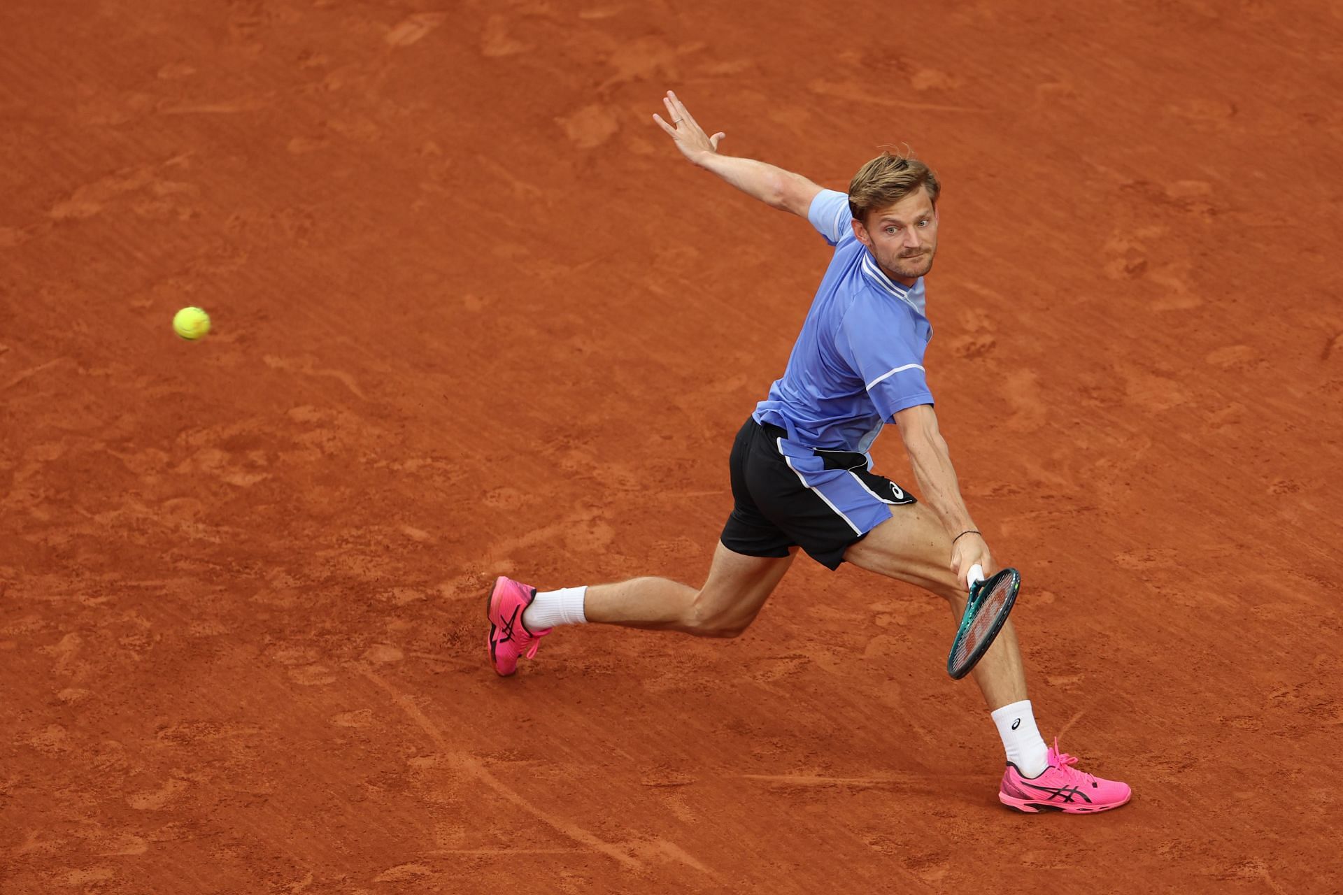 Goffin at the 2024 French Open [Getty]