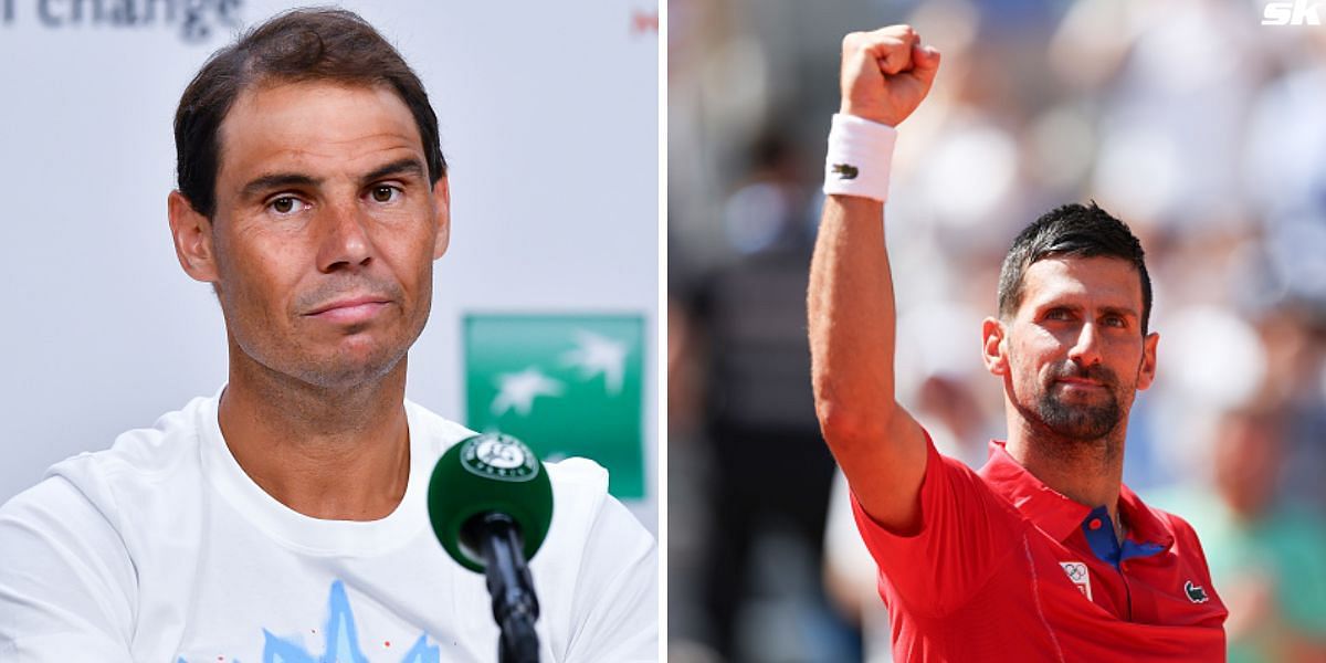 Rafael Nadal (L) and Novak Djokovic (R) [Image Source: Getty Images]