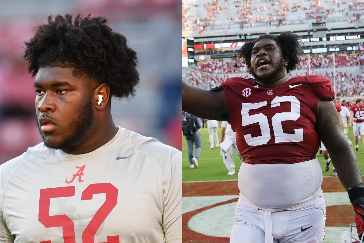 Alabama OL Tyler Booker shares details on impressive weight loss ahead of 2024 CFB season (Image Credits - IMAGN)