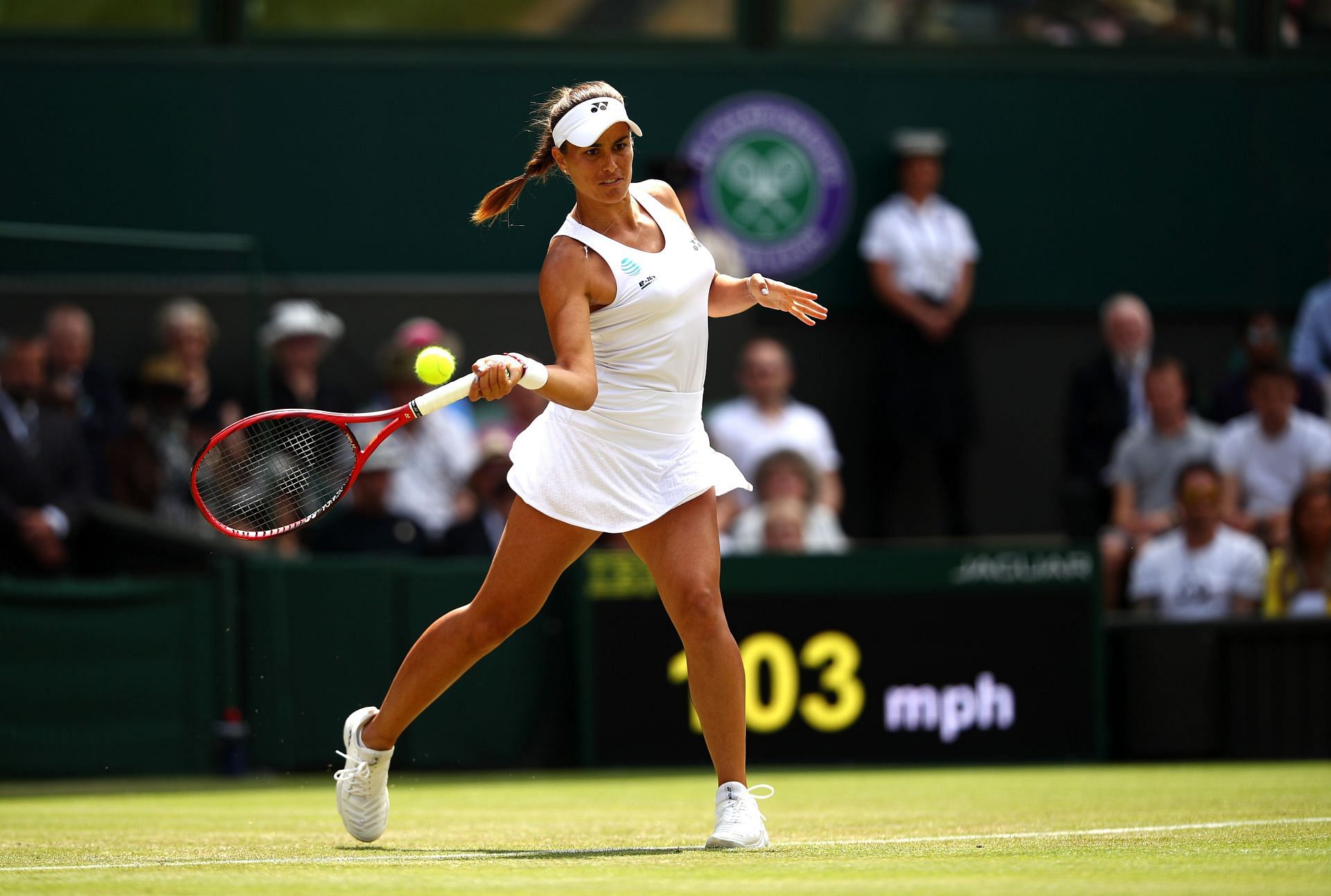 Monica Puig at Wimbledon, 2019 (Getty Images)