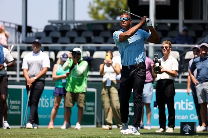 In Photos: Yankees legend Alex Rodriguez shares dedicated practice routine as he prepares for celebrity golf tournament