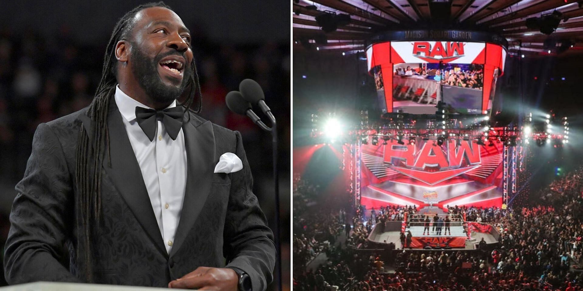 Booker T reacted to a former WWE talent leaving the company (Images via WWE.com)