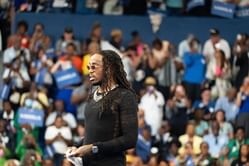 "This what u sacrificed takeoff for gang?" — Internet reacts to Quavo making an appearance in Kamala Harris' rally in Atlanta