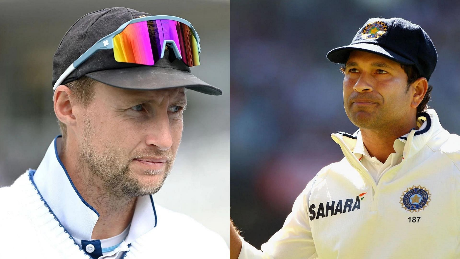 Can Joe Root (L) get past plethora of Sachin Tendulkar