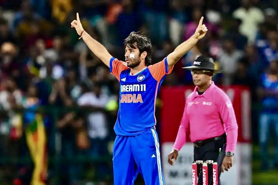 Ravi Bishnoi racked up impressive figures of 3/26 (P.C.:BCCI)