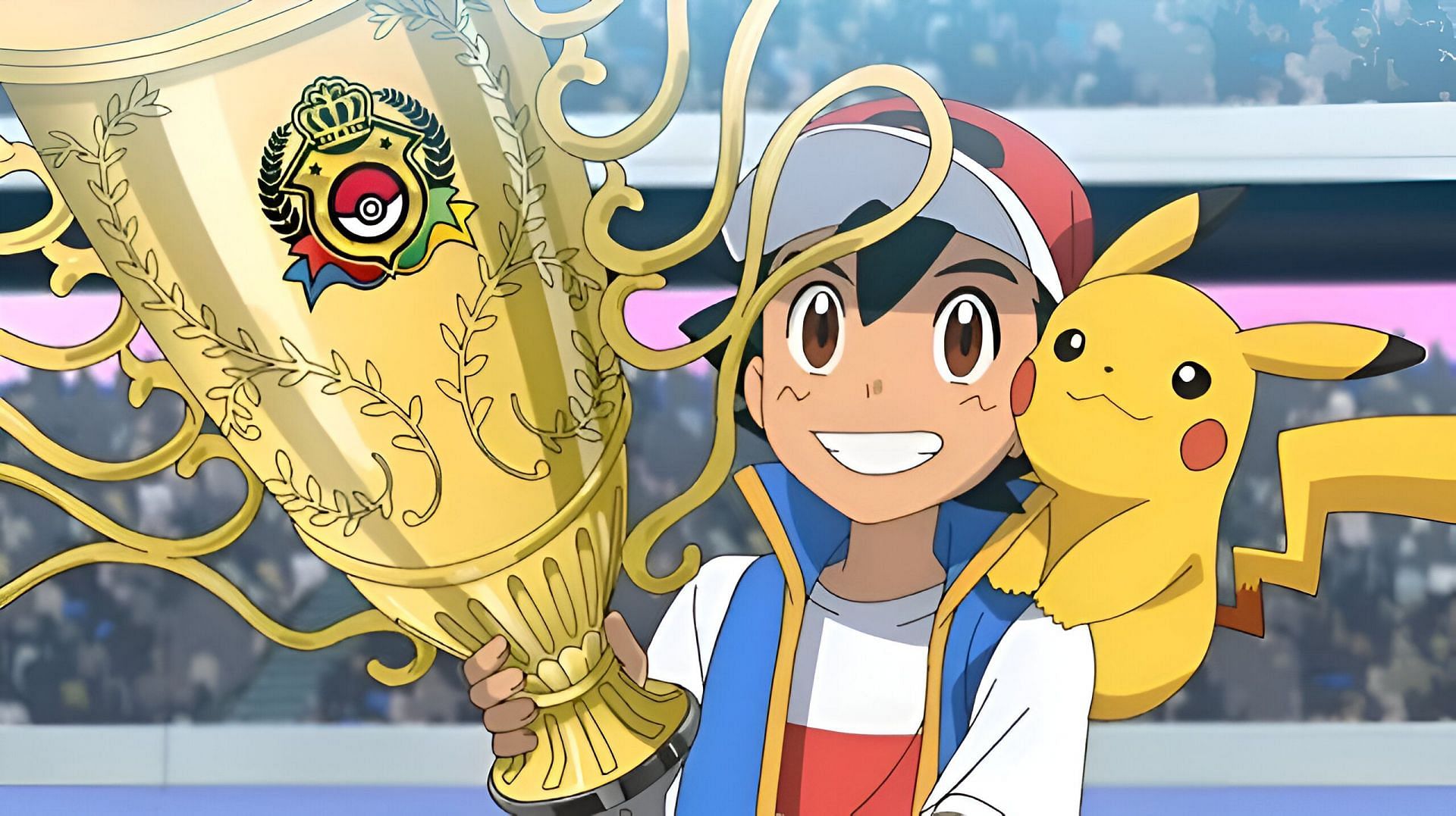 Ash and Pikachu as seen in the anime (Image via OLM)