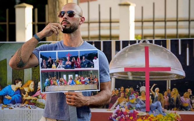 Andrew Tate voices opposition and publicly protests against 2024 Paris Olympics: "You'll have no religion left"