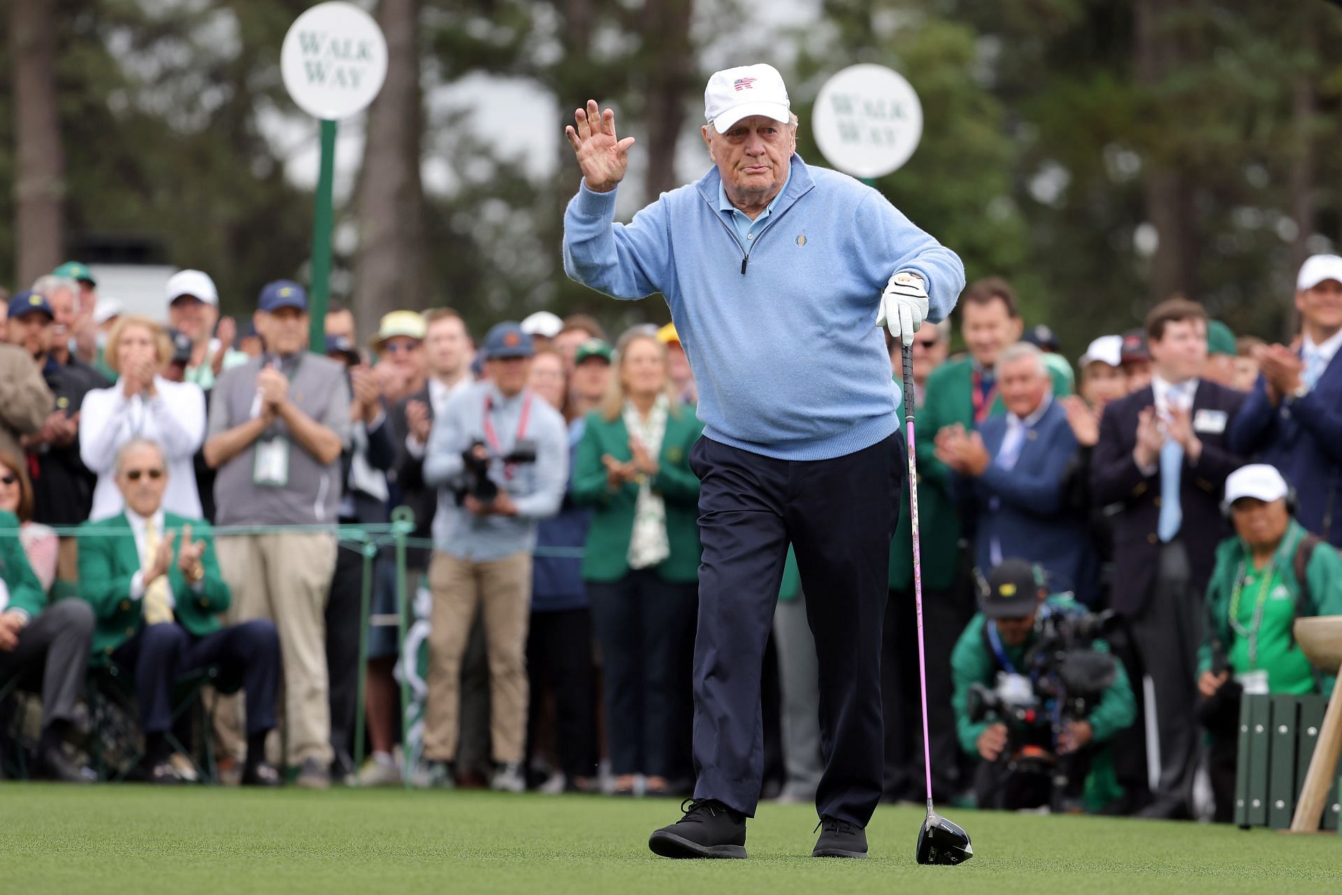 Jack Nicklaus (Image via Jamie Squire/Getty Images)