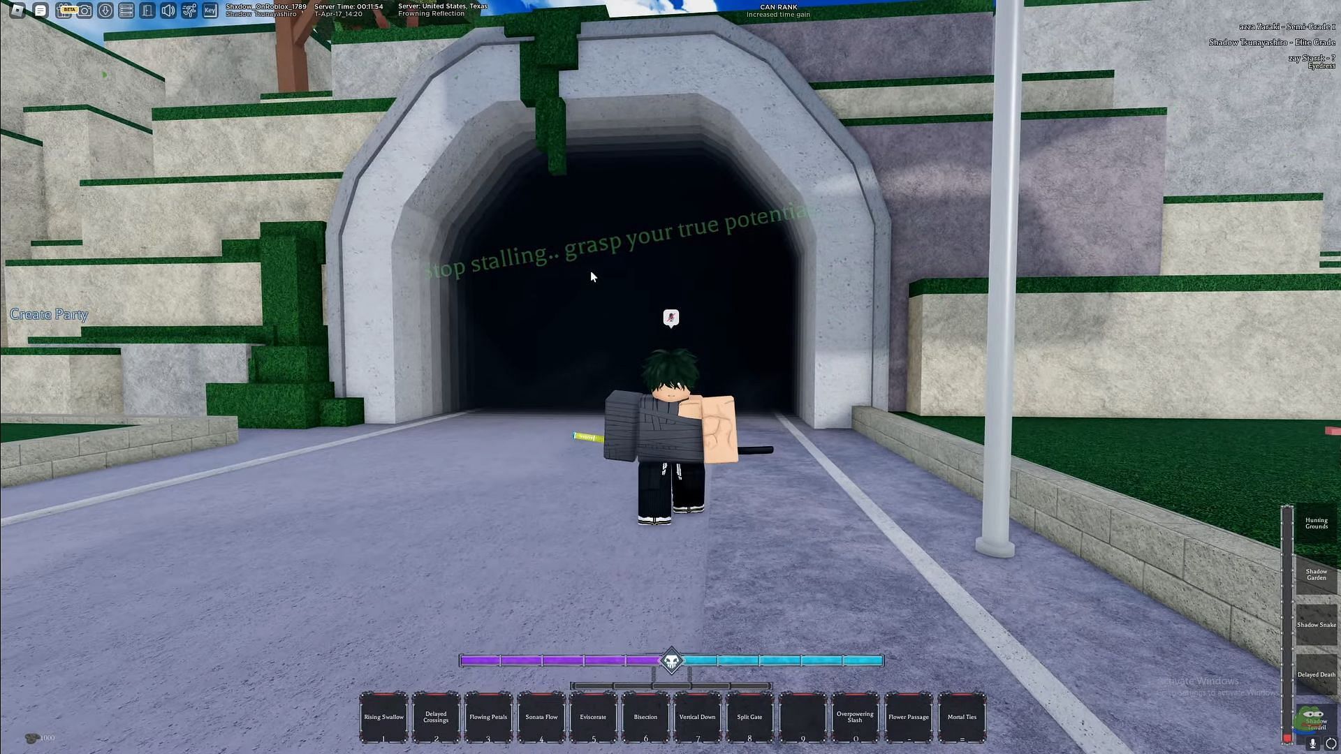 Complete quests to get Visored (Image via Roblox || MaxiMayer on YouTube)