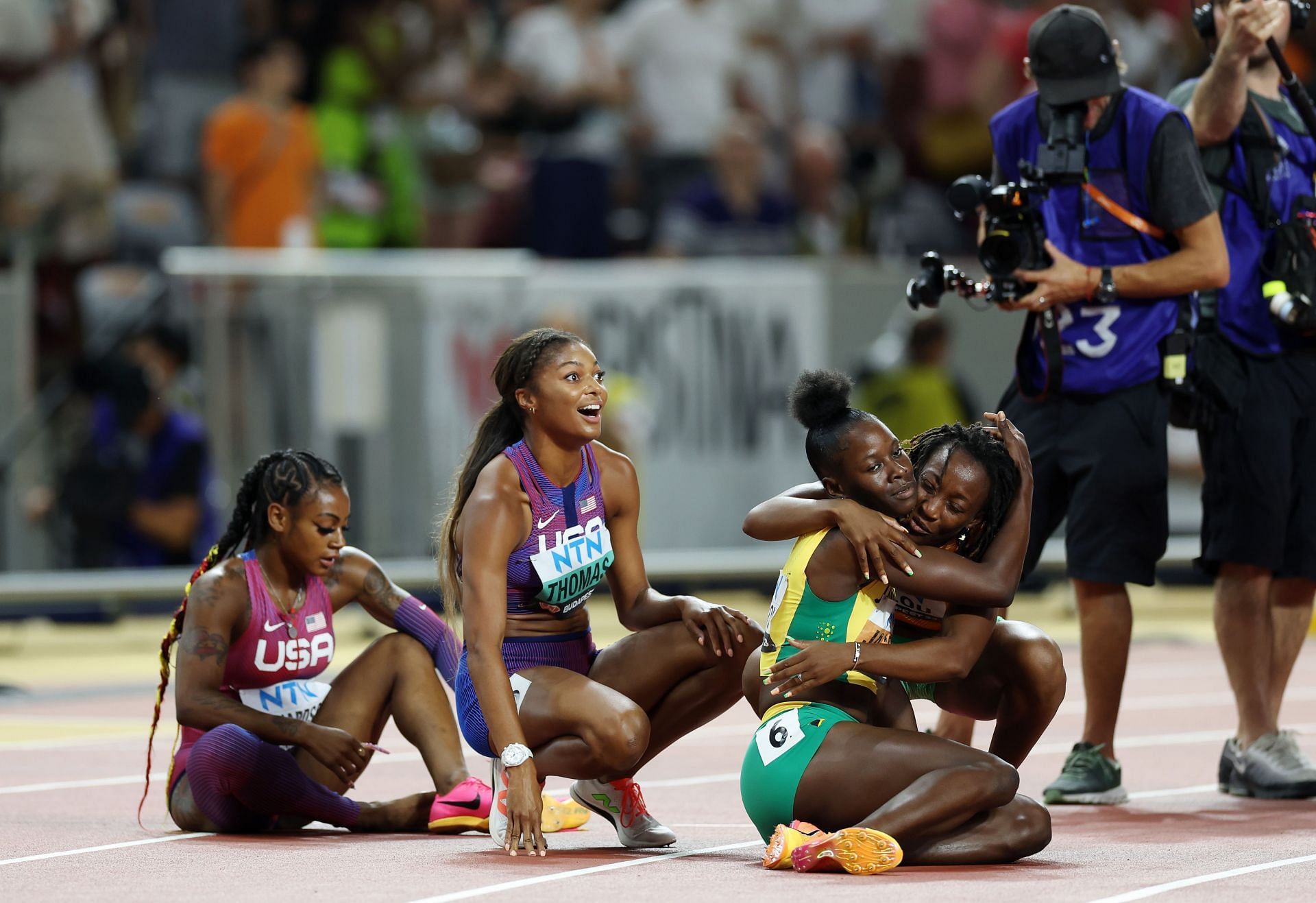 World Athletics Championships Budapest 2023-200m finals (Image via Getty)