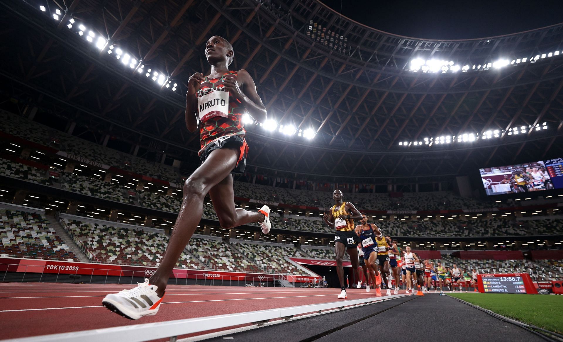 Rhonex Kipruto competing at Tokyo Olympics [Getty]