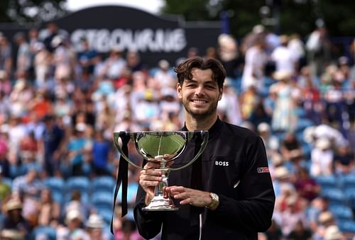 Taylor Fritz at the 2024 Rothesay International. (Photo: Getty)