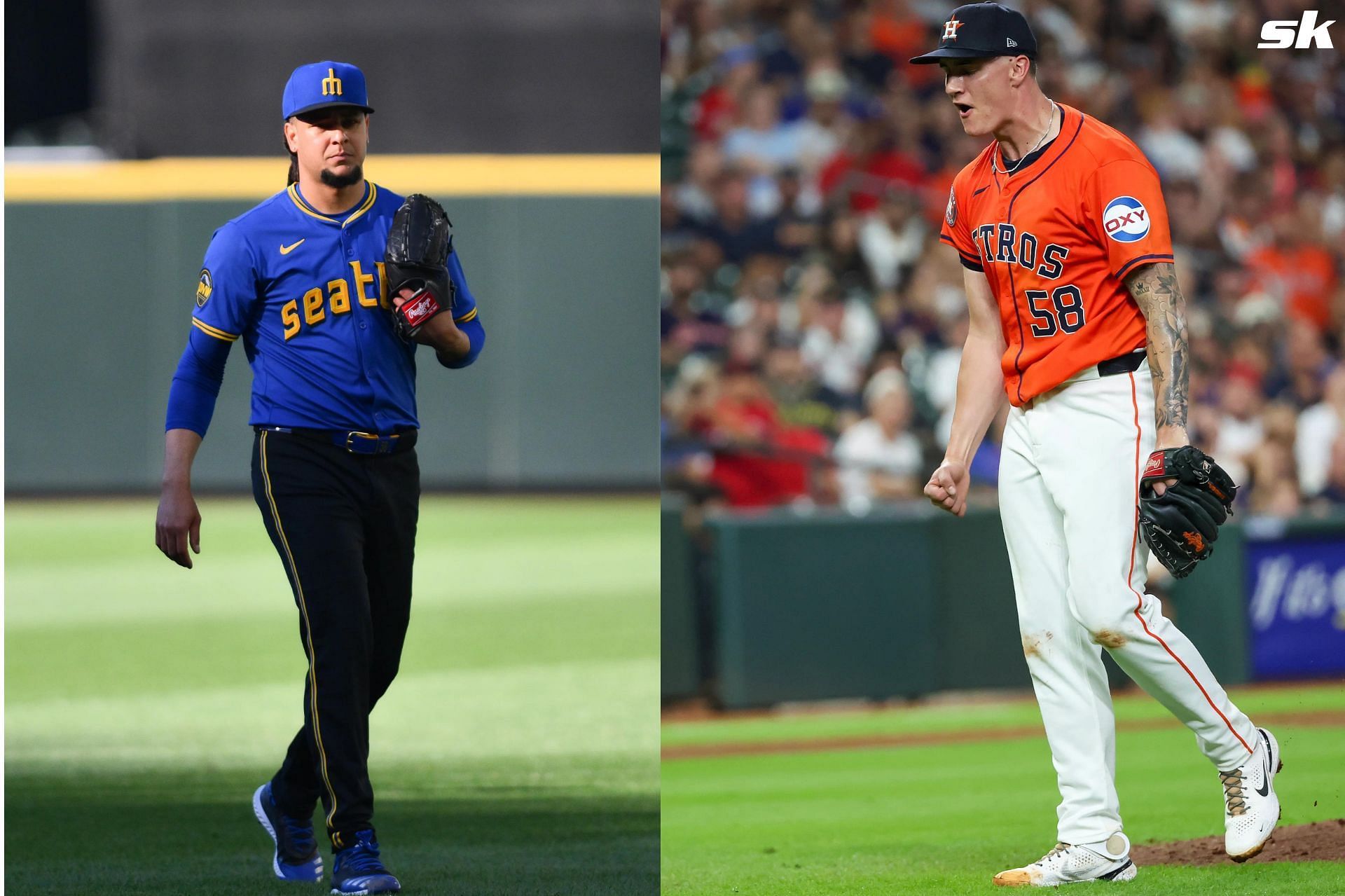 Astros vs. Mariners: Game 1 Predictions, Odds, and Picks -  July 19, MLB 2024 - Image Source - IMAGN