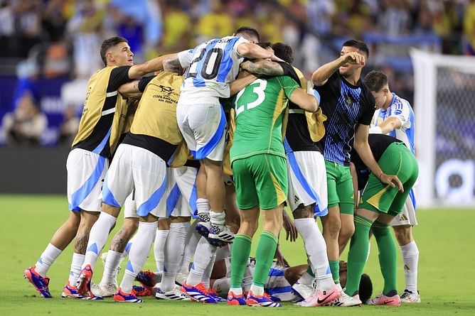 Argentina 1-0 Colombia: Player ratings as Lautaro Martinez's strike wins the White and Sky Blues their 16th Copa title | 2024 Copa America Finals