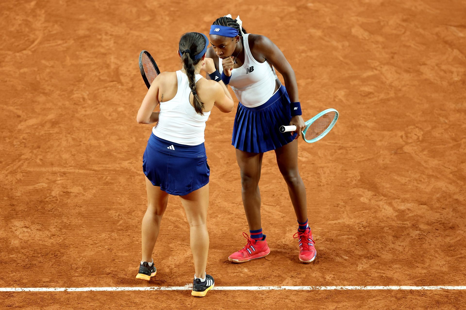 Jessica Pegula and Coco Gauff kick off their doubles campaign | GETTY