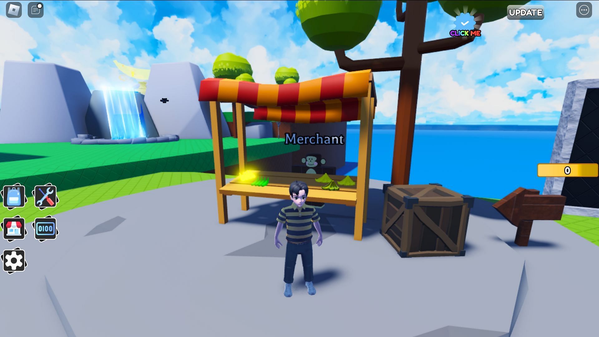 Start rolling and crafting (Image via Roblox)