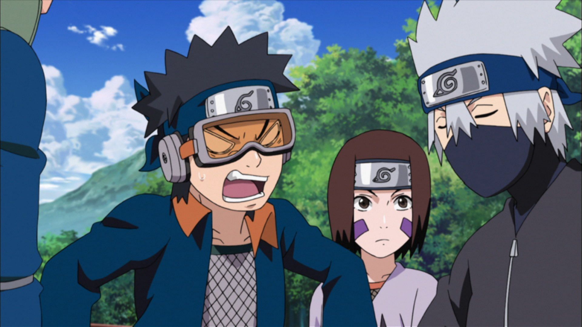 Obito Uchiha, Rin Nohara, and Kakashi Hatake (Image via Pierrot)