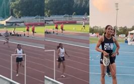 [Watch] Kiran Pahal sets personal best in 200m race in Warsaw athletics meet, clinches gold medal