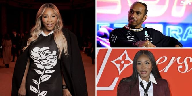 "Venus Williams always hogs the mic" - Serena Williams reminisces about 'best' karaoke night with Lewis Hamilton, pokes fun at her sister's absence