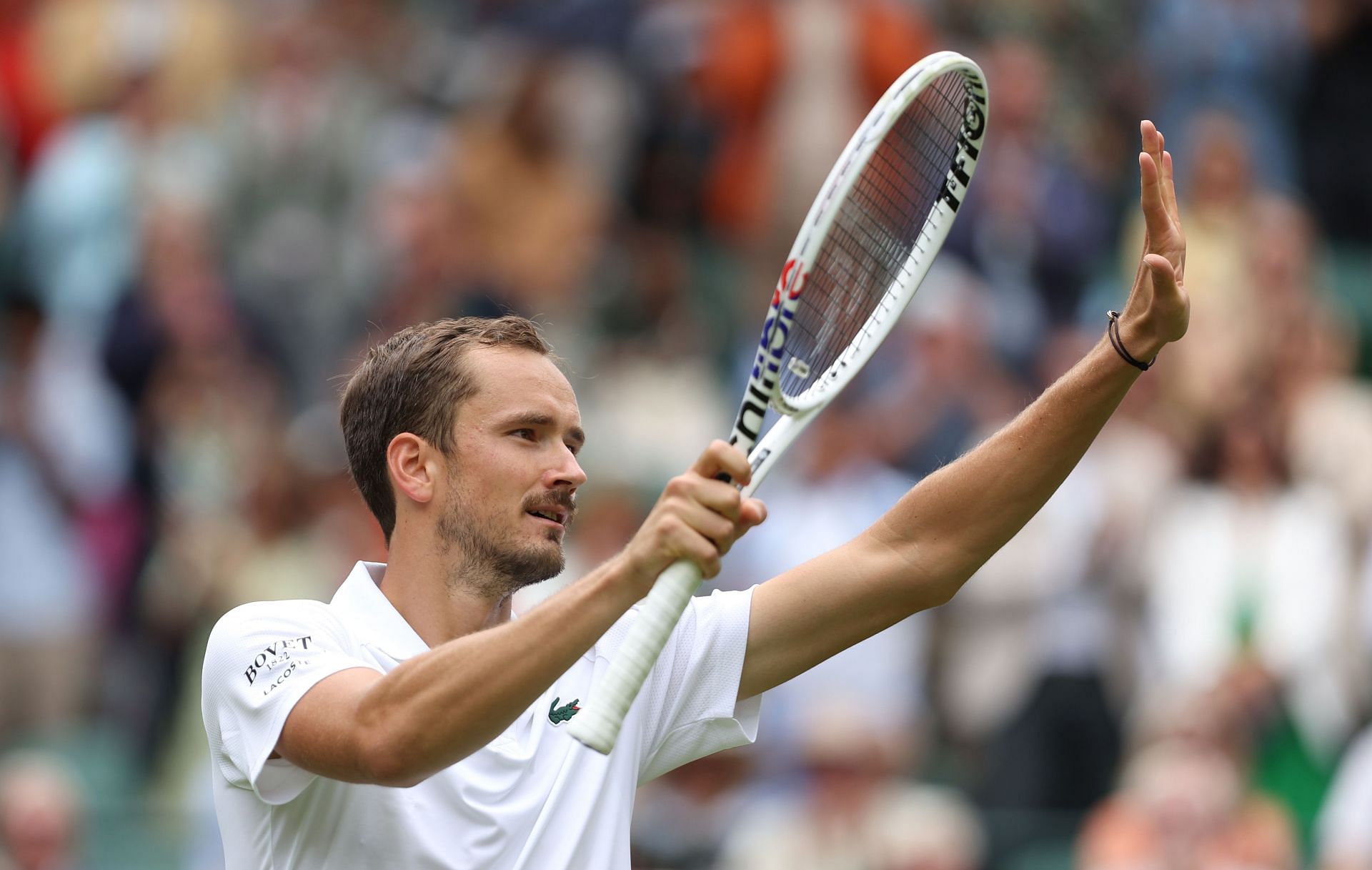 Daniil Medvedev at Wimbledon 2024 (Source: GETTY)