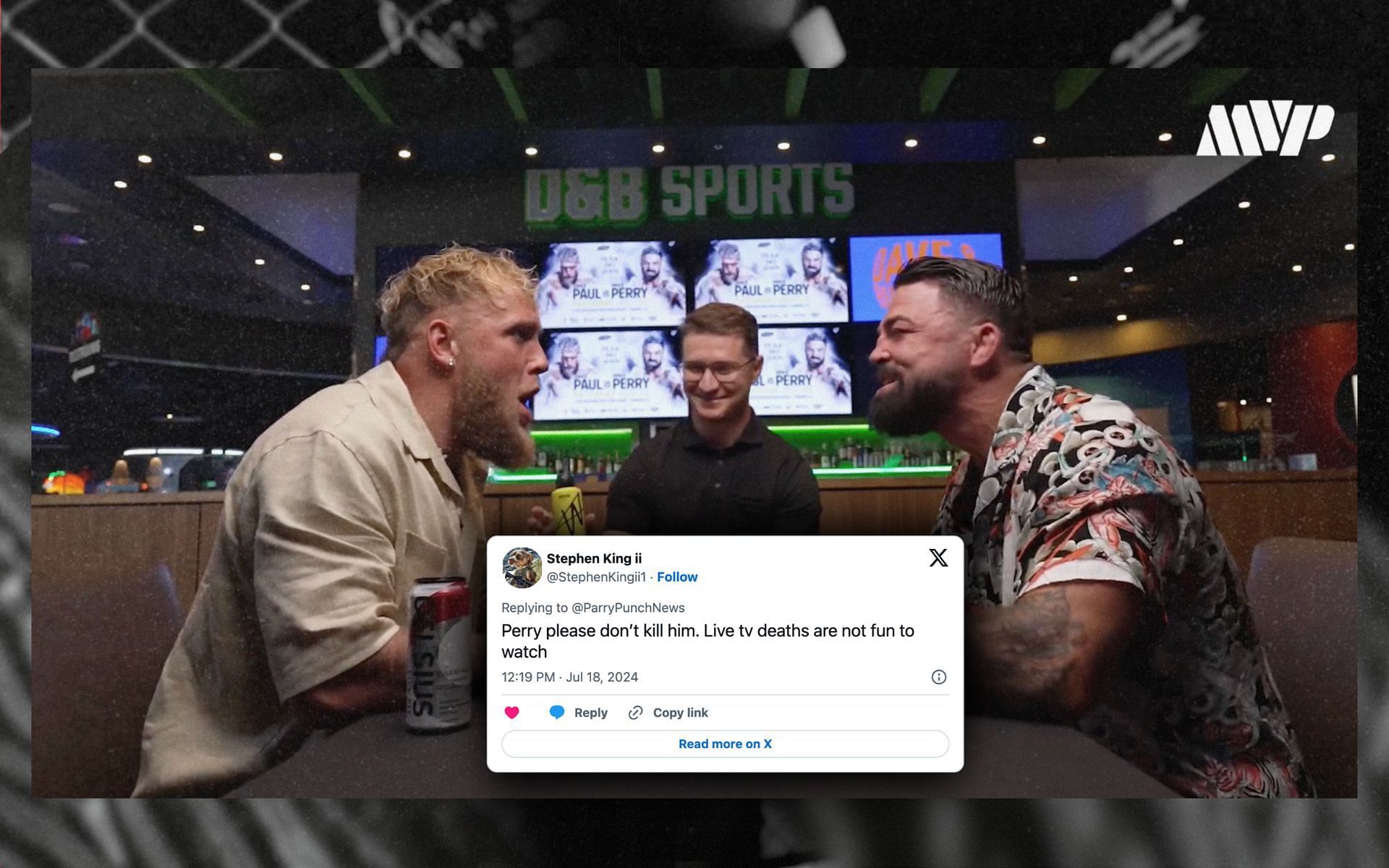 Fans react to Mike Perry