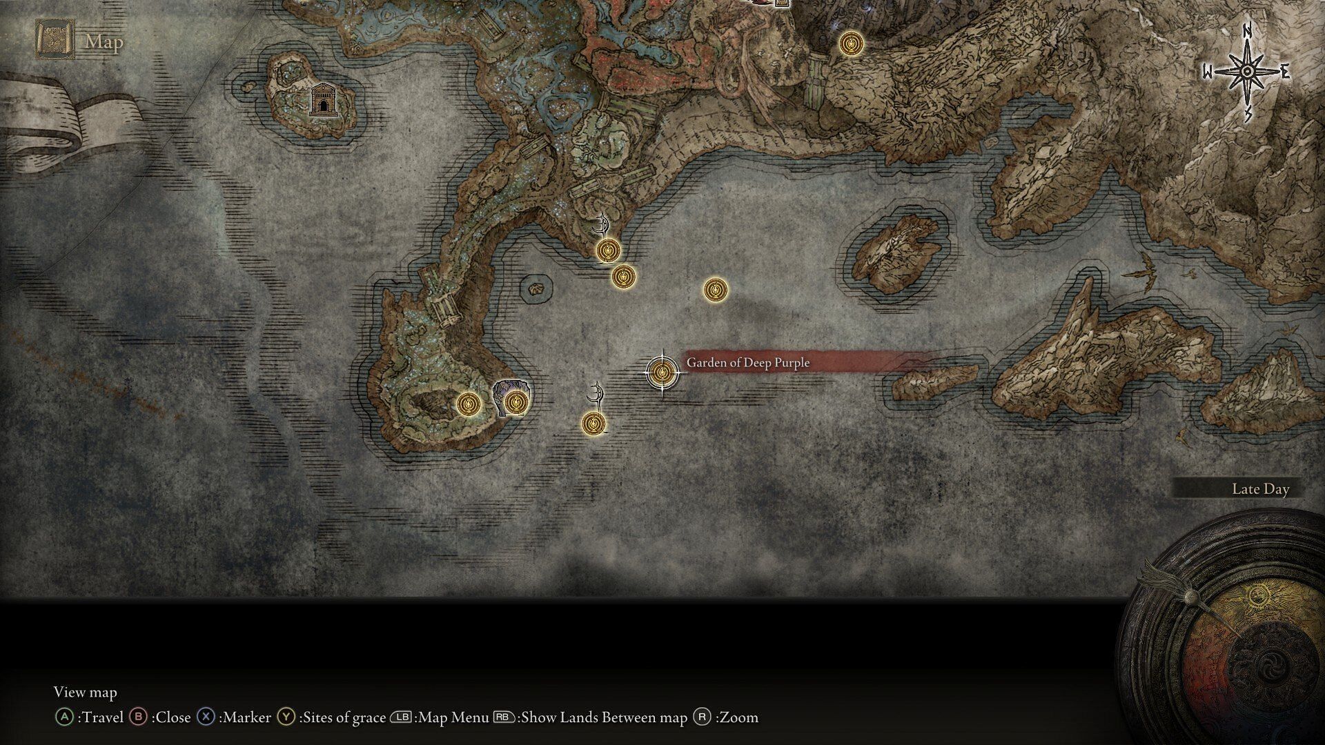 Location of St. Trina in Elden Ring Shadow of the Erdtree (Image via FromSoftware)