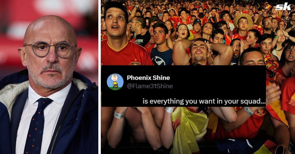 Spain beat England 2-1 to win the Euro 2024 title. (Getty, Flame31Shine/X)