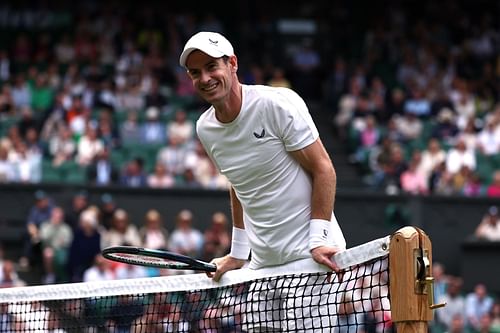 Andy Murray at The Championships - Wimbledon 2024. (Source: GETTY)