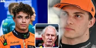 Lando Norris target of a brutal verdict from Helmut Marko when compared to Oscar Piastri