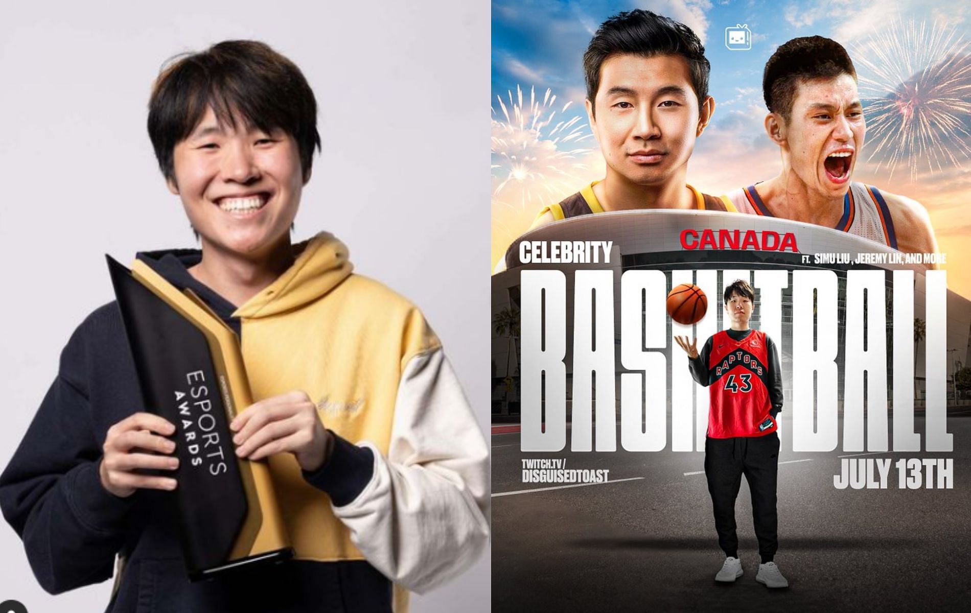 Disguised Toast to host a celebrity basketball event (Image via Instagram and X/Disguised Toast)