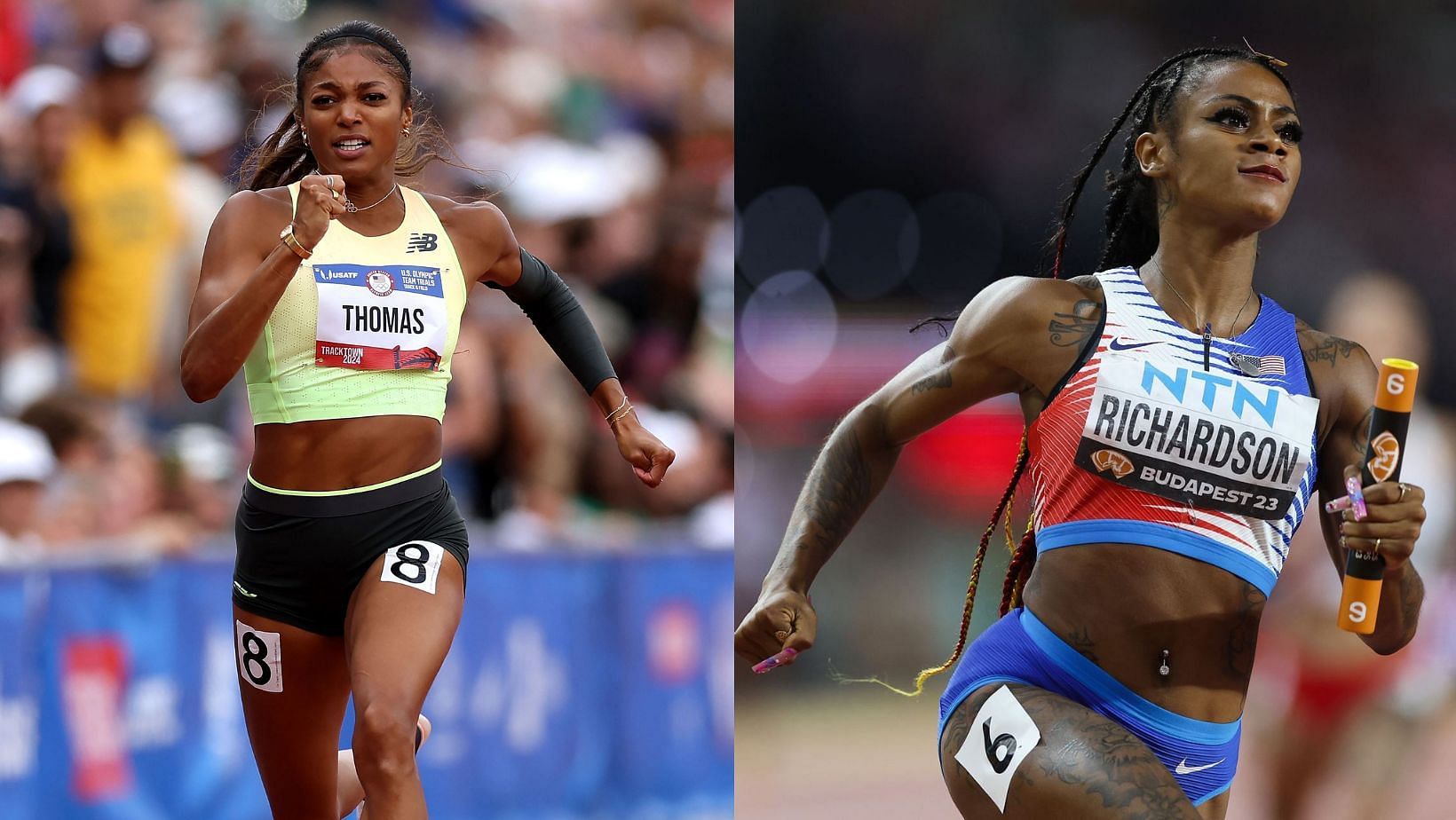 Top five fastest 200m women in 2024 ahead of Paris Olympics ft. Gabby