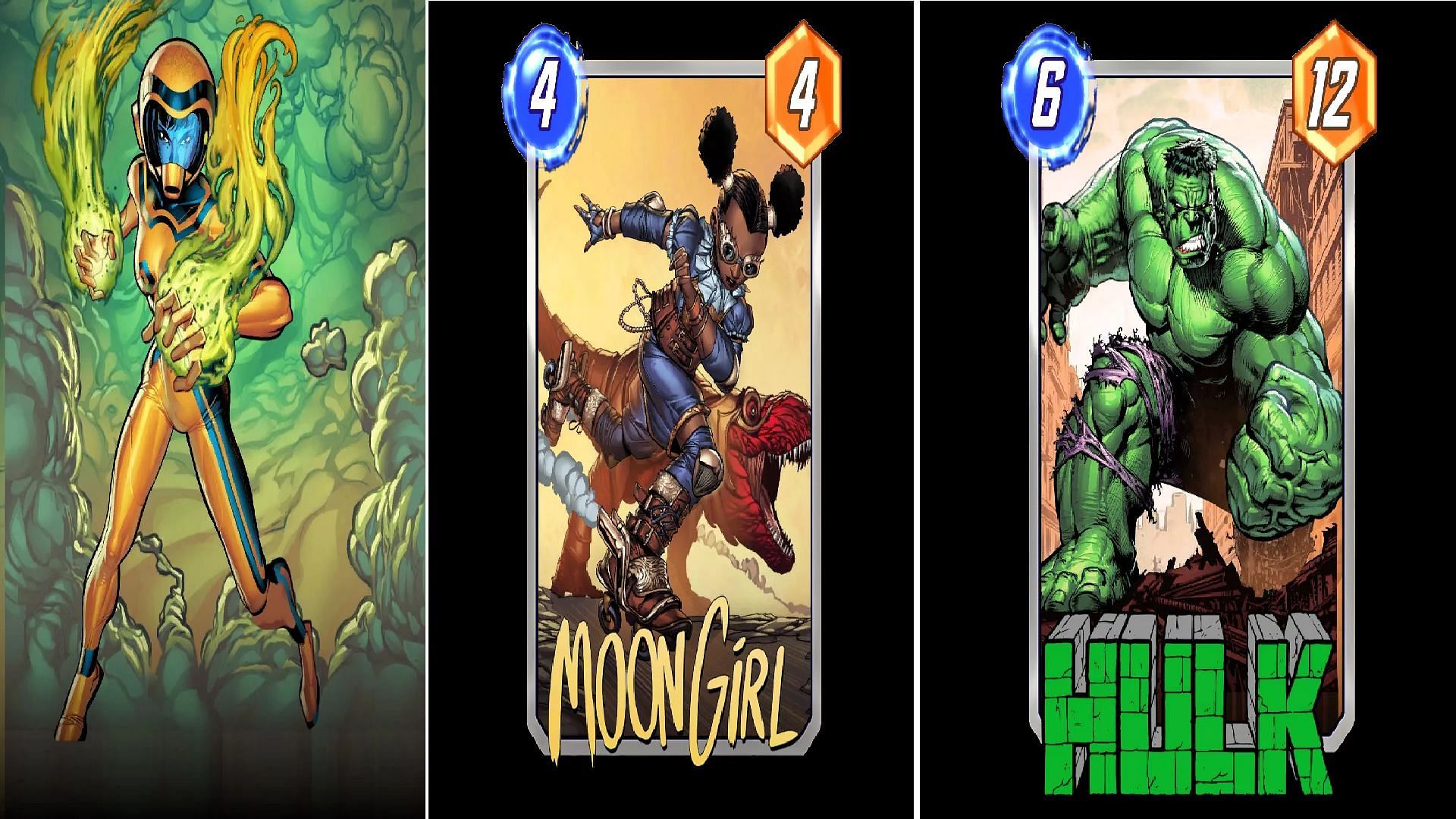 Three top cards for Toxic High Evolutionary deck (Image via Nuverse)