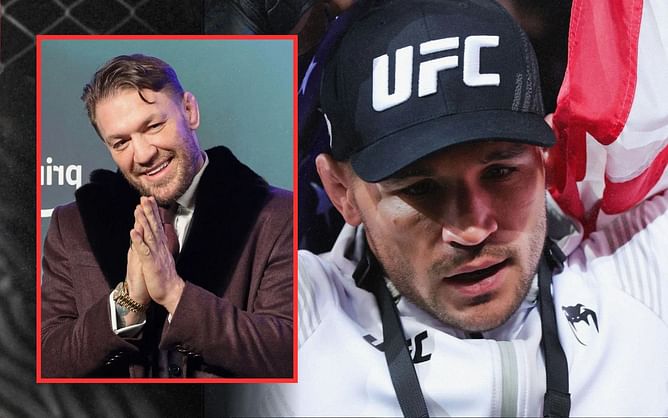 Conor McGregor gives "bum beggar" Michael Chandler an update on his foot injury