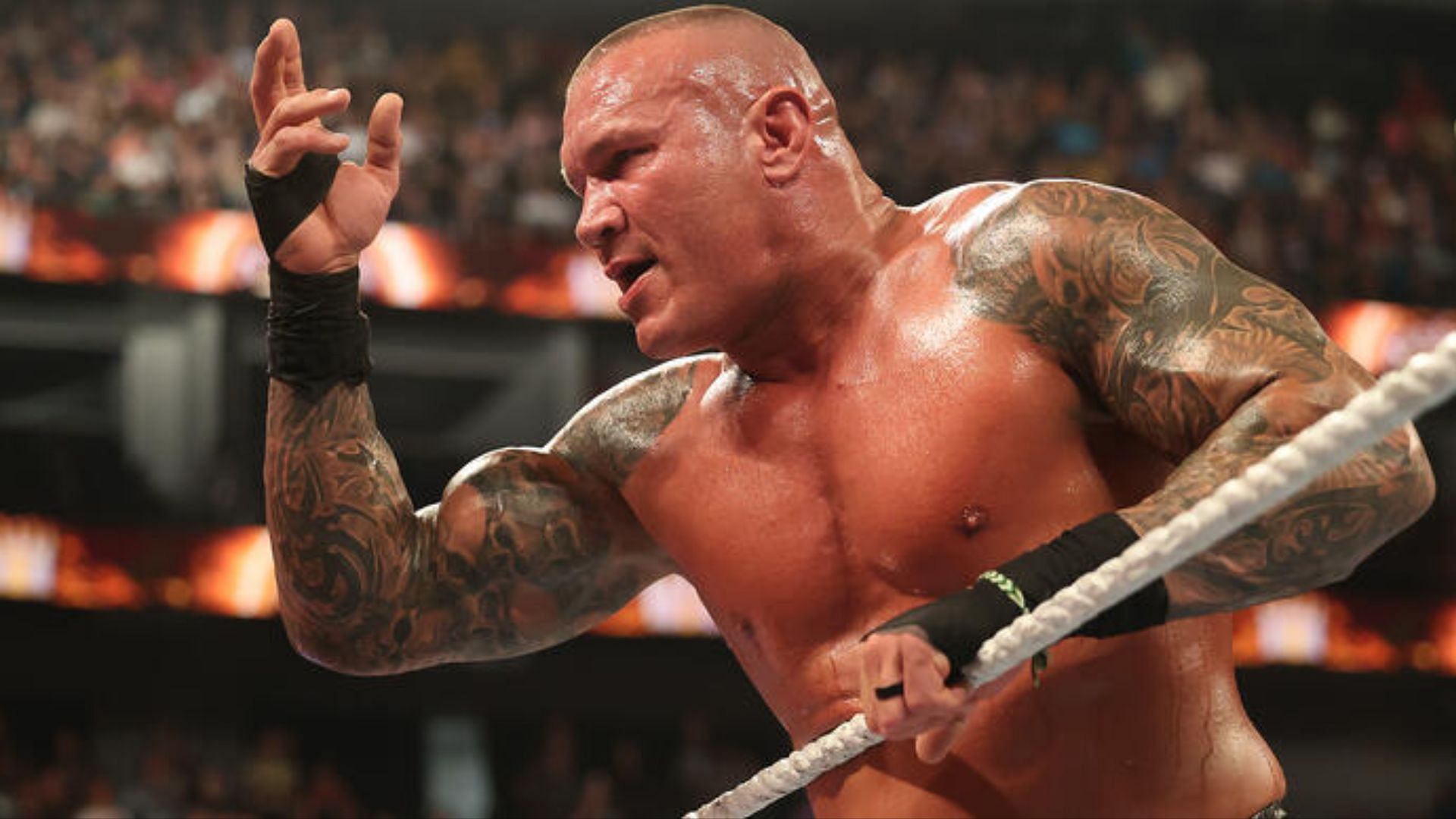 Randy Orton performs on SmackDown [Photo credit: WWE]