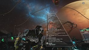 "Ordis I need a ladder"—Warframe's Alert panel is too long to read right now