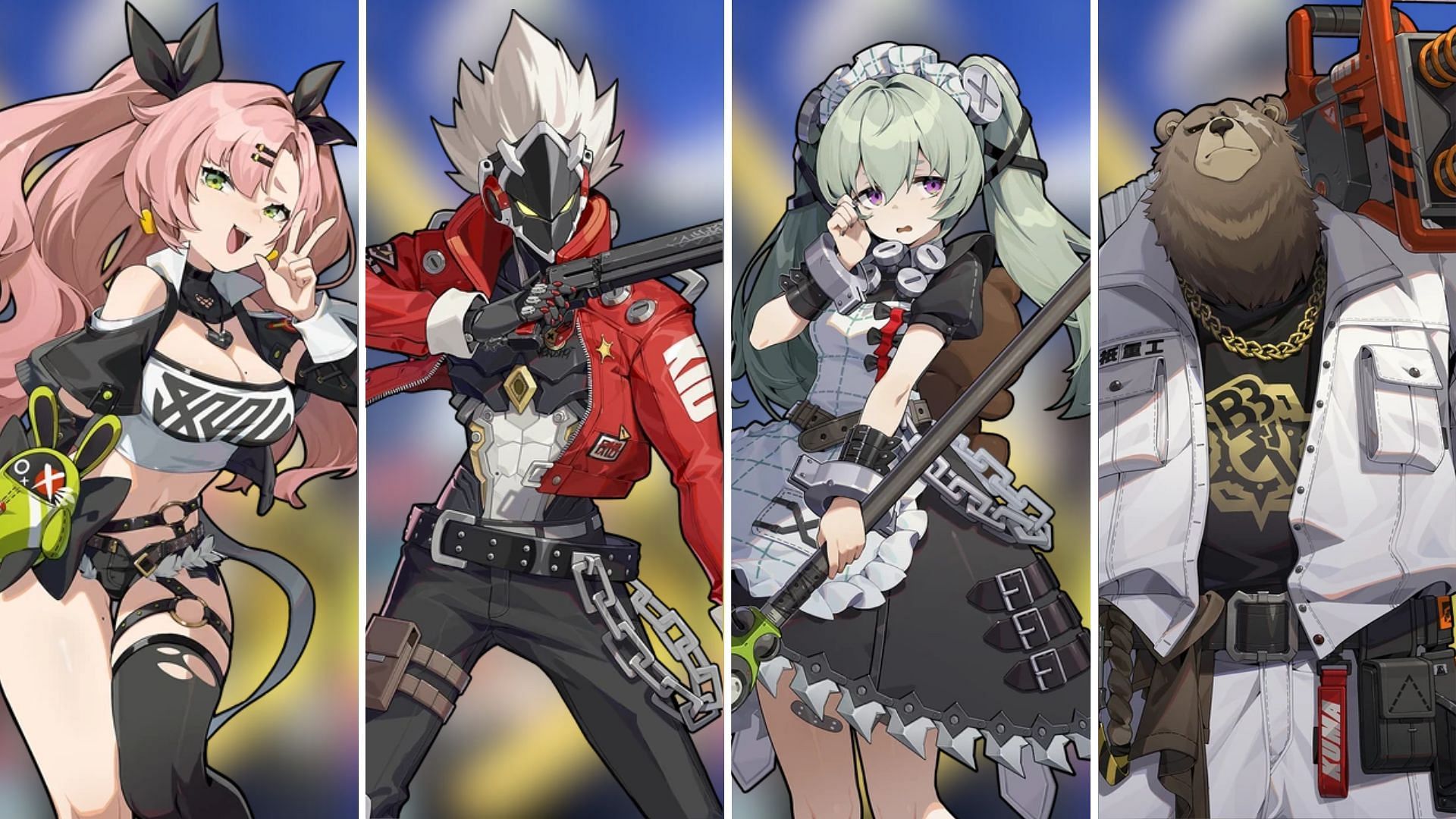 Nicole, Billy, Corin, and Ben are C-tier agents (Image via HoYoverse)