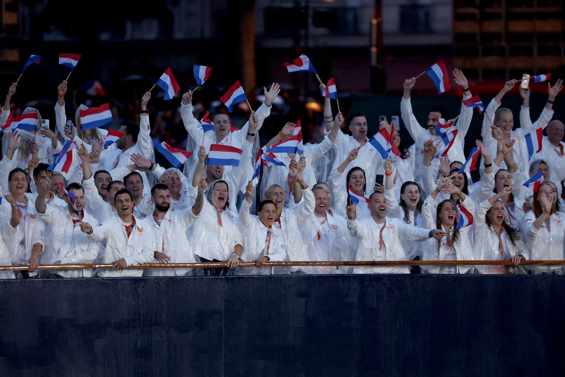 Opening Ceremony - Olympic Games Paris 2024: Netherlands on boat ride (Photo-Getty)