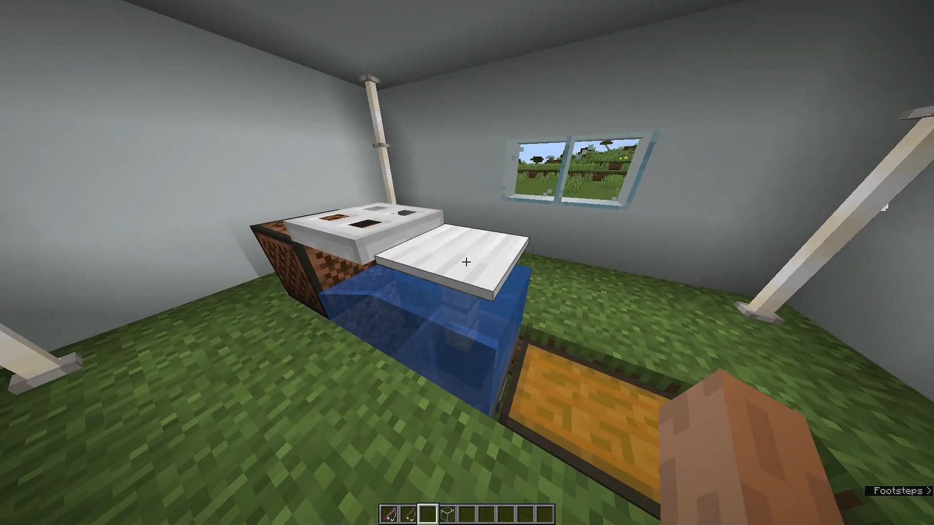 AFK fish farms in Minecraft take almost no time to set up (Image via MythicMode/YouTube || Mojang)