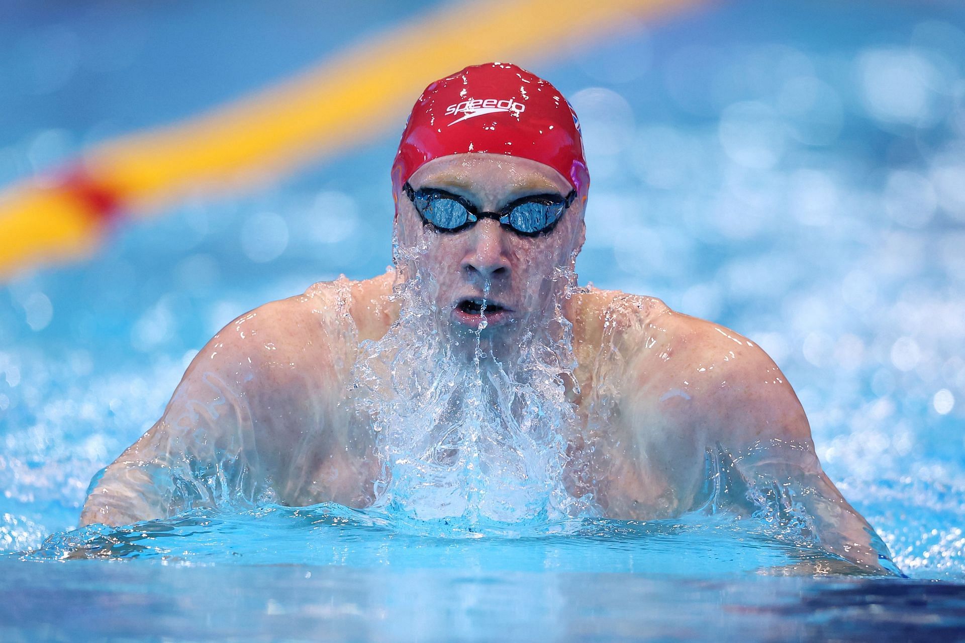 Tom Dean competing at the British Swimming Championships 2024 [Image Source: Getty]