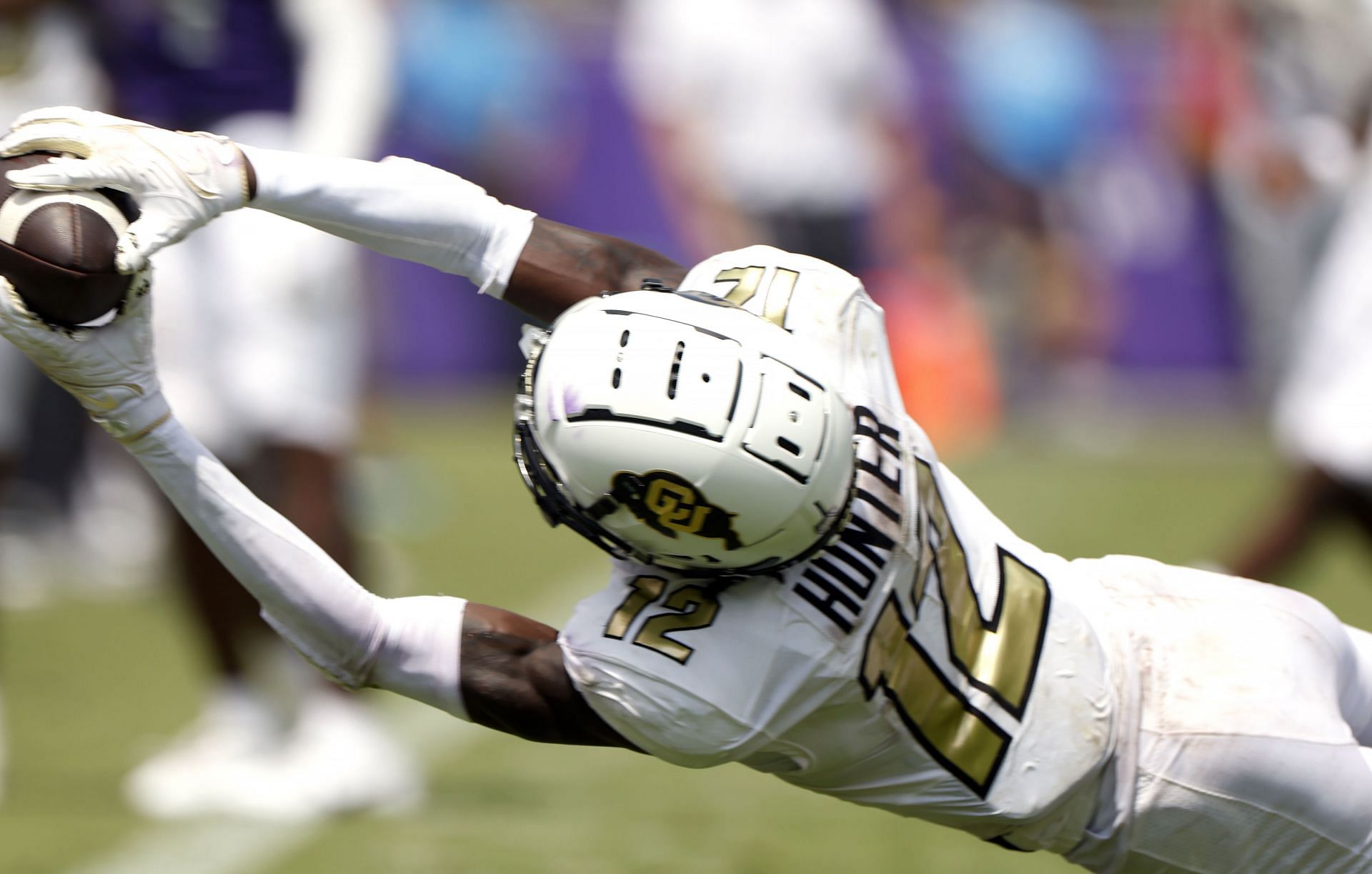 Travis Hunter at Colorado v TCU - Source: Getty