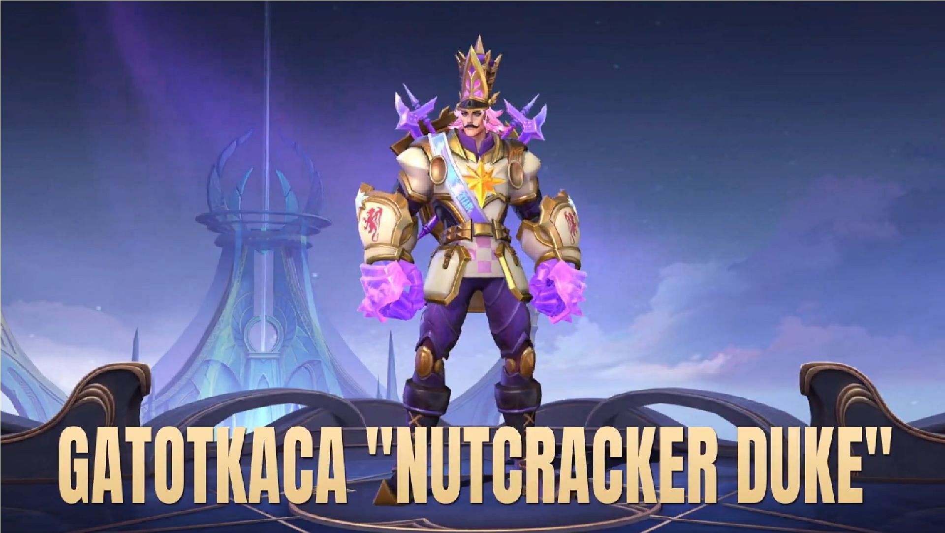 The Nutcracker Duke skin has a different vibe altogether (Image via Moonton Games)